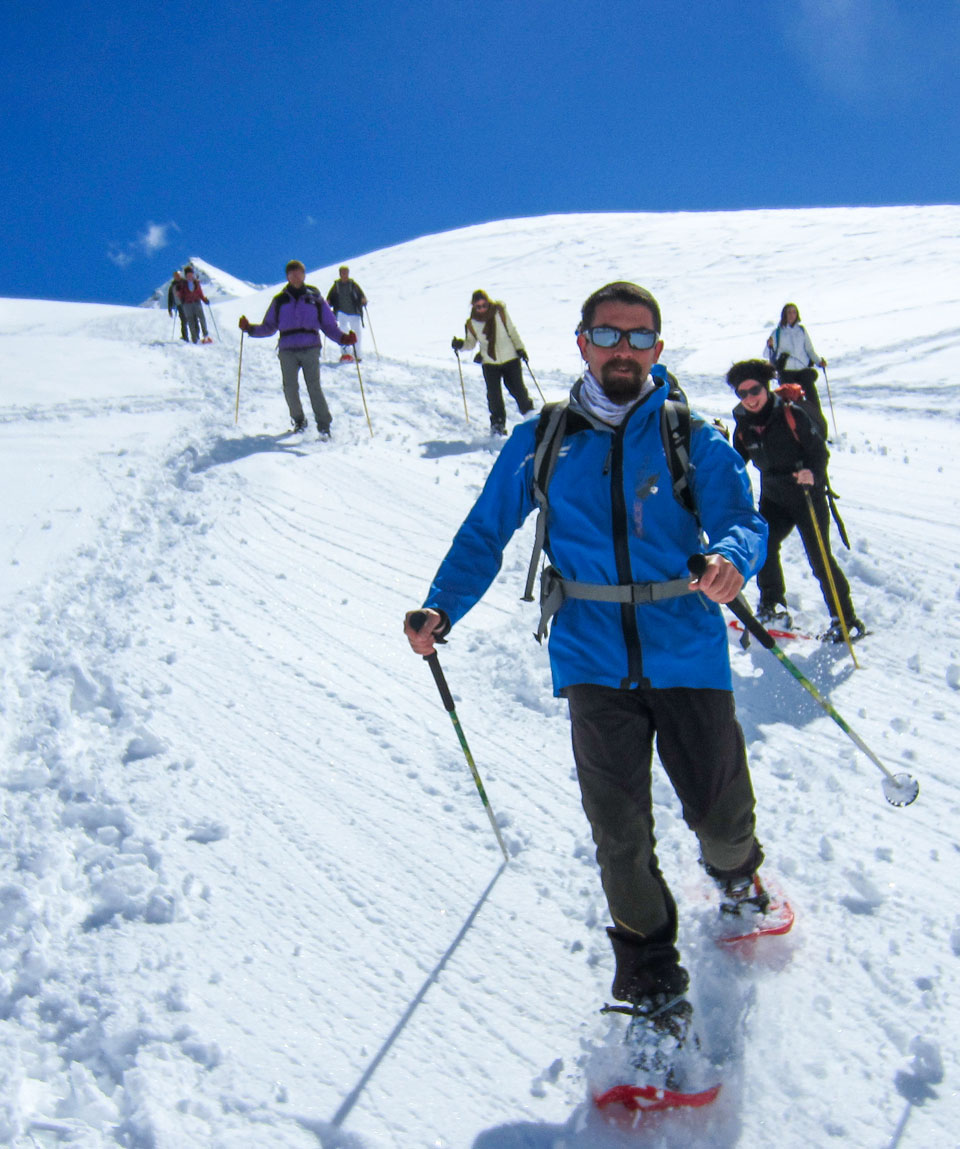 Ciaspolata con il Monte Bianco - Guide Trek Alps - Viaggi in Natura nel Mondo