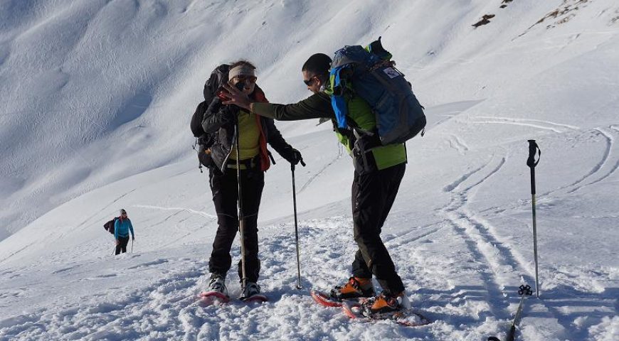 ciaspole_guide trek alps