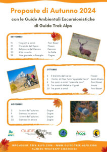 locandina-autunno--2024 - Guide Trek Alps - Viaggi Natura nel Mondo