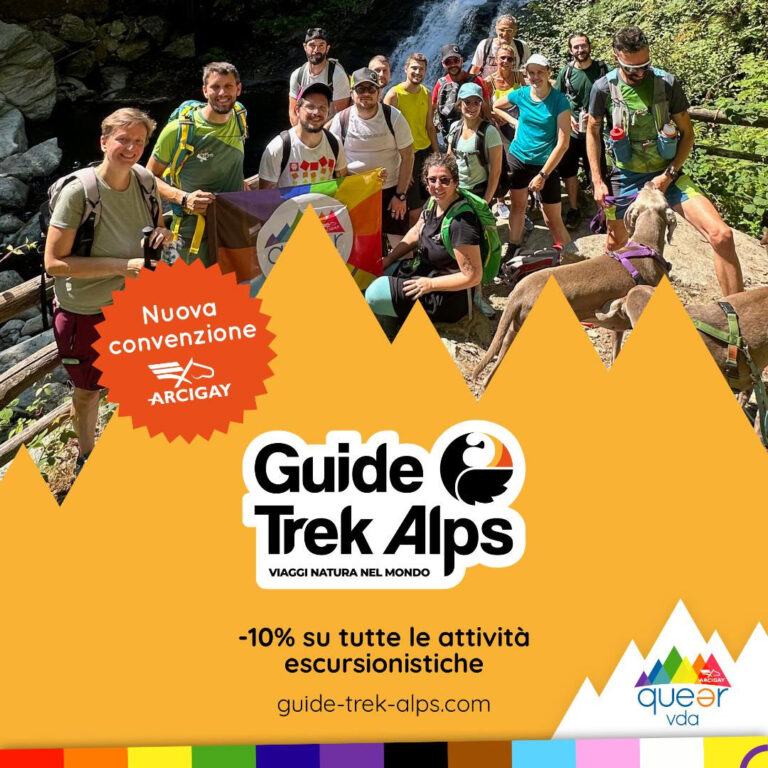 Offerta QueerVDA - Guide Trek Alps - Viaggi Natura nel Mondo